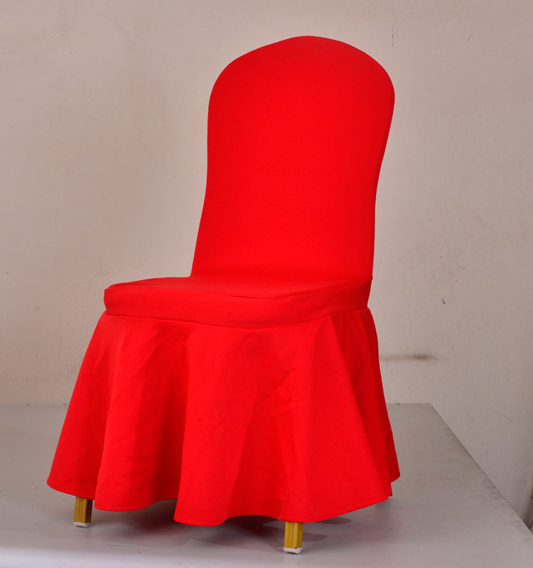 Hotel chairs cover Chairs Cover Cloth Art Sun Skirt Chairs Cover Wedding Dining Room Hotel Rental Chair Cover Customised