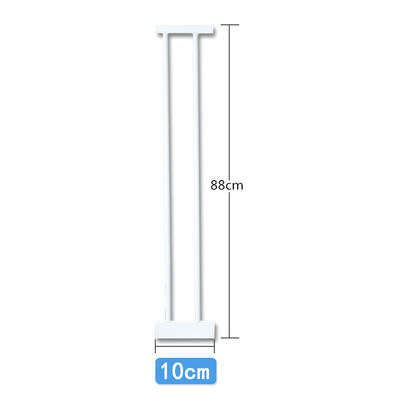 88cm high 10cm extension piece Children's safety door bar Baby stairway Anti-fall barrier door baby fence