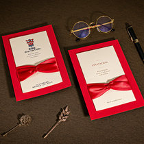 Invitation to Cambodia Business Enterprise Creative High-end High-end Minimalist Event Gala Ceremony Qiao relocating Please post upscale custom invitation letter