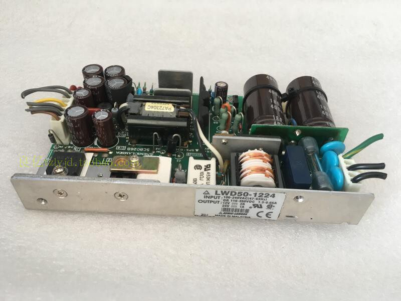 LWD50-1224 Original disassembly machine NEMIC-LAMBDA power supply 12V2A 24V1A 50W switching power supply