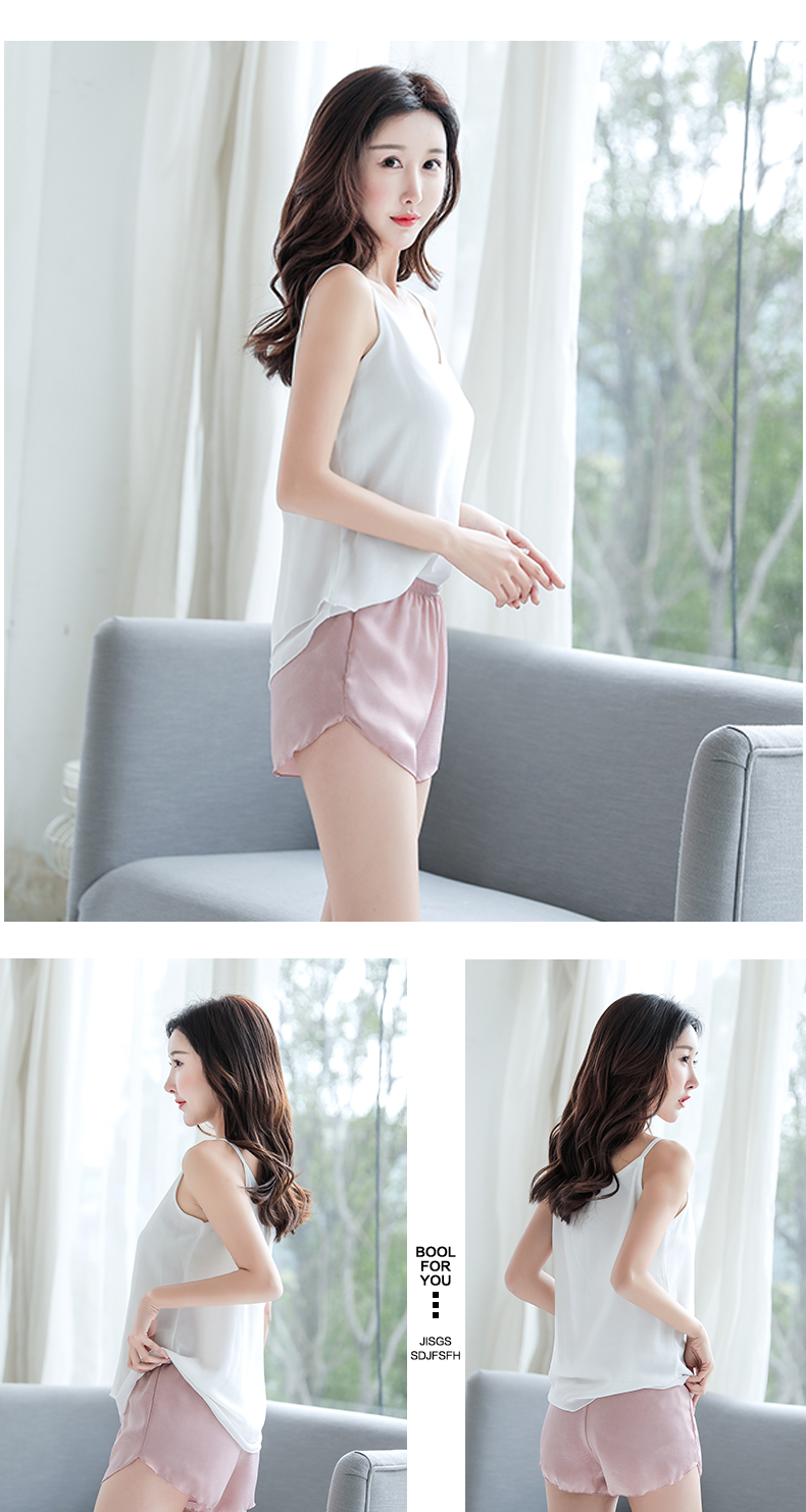 Quần an toàn chống ánh sáng nữ mặc ba điểm bên trong quần bảo hiểm mùa hè phần mỏng mm nhà cỡ lớn quần short rộng quần đùi nữ đẹp