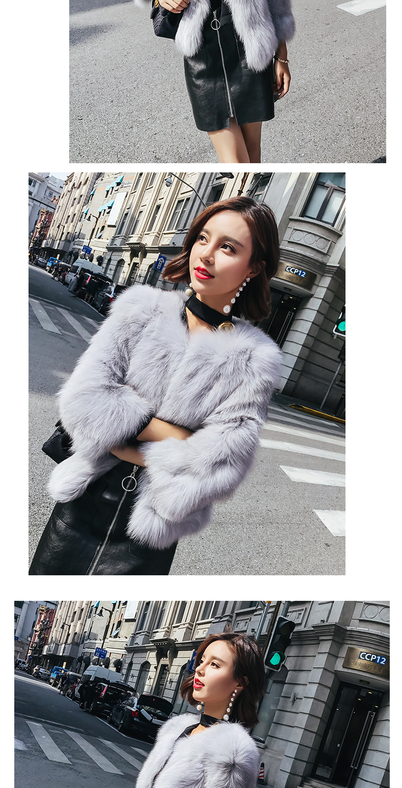 Manteau de fourrure femme      - Ref 3174923 Image 17