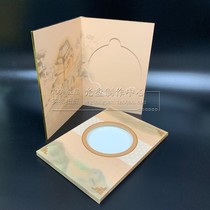 CD printing and burning CD box hardcover CD box printing custom CD DVD box printing CD box packaging production