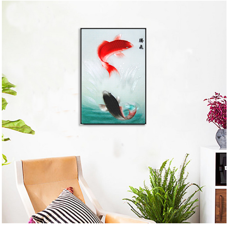 Nổi tiếng cổ thêu nghệ thuật thêu thêu diy kit người mới bắt đầu handmade sơn trang trí mực prancing 30 * 45 CM