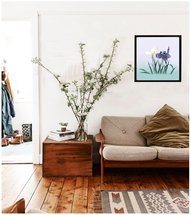 Tên của bộ dụng cụ DIY cổ thêu thêu thêu bức tranh trang trí làm bằng tay mới bắt đầu Zibai bướm hoa 30 * 30cm - Bộ dụng cụ thêu tranh thêu xuân hạ thu đông