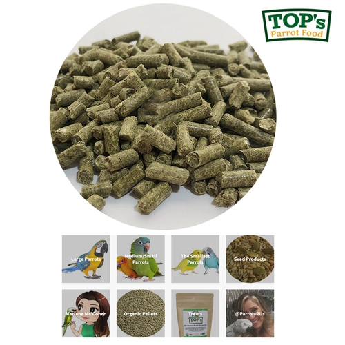 美国Tops Питательные таблетки натуральные органические попугаи