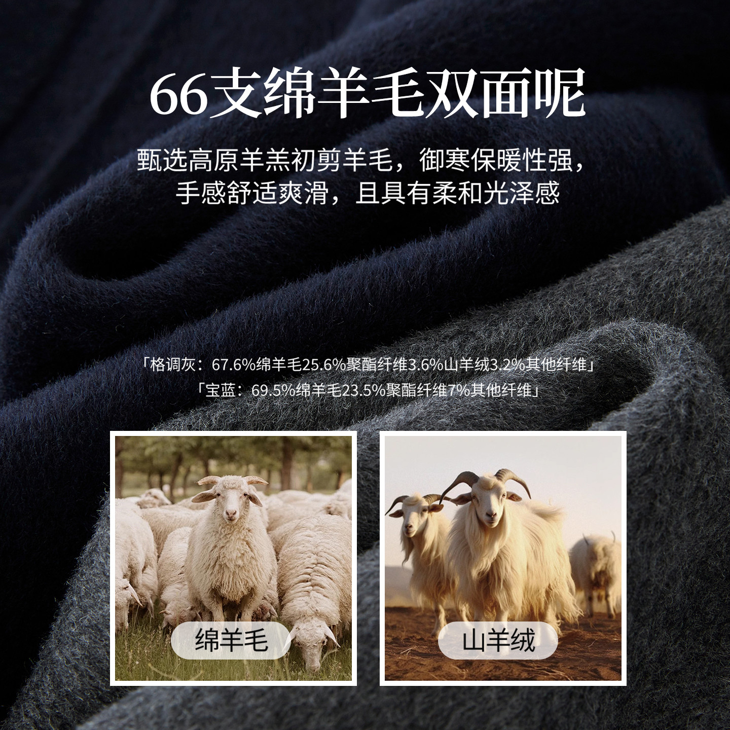 25年秋冬必买！熙世界绵羊毛双面呢大衣避坑指南+真实测评-服装品牌-淘宝好物网