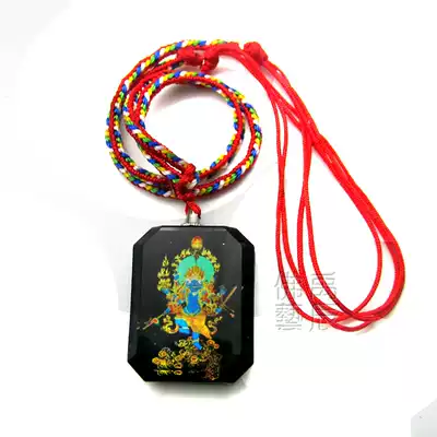 YC2501 new double-sided crystal pendant, Buddhist knot jewelry, Tibetan land, winces, Diamond curse, necklace customization