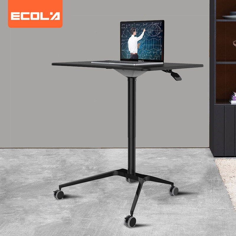 ECOLA stand - by laptop mobile lift desk training sofa bed by desk MD800