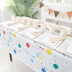 Birthday party children's theme disposable cake tableware set baby party scene layout decoration supplies