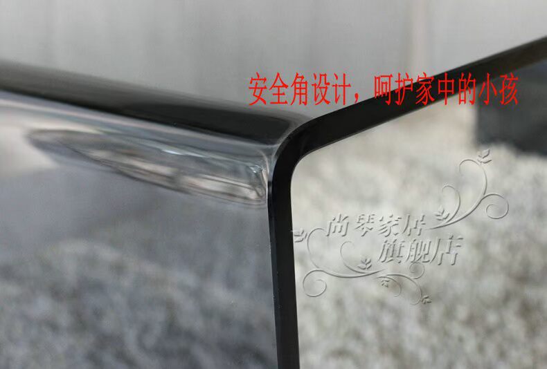 Bàn trà Shangqin đơn giản hiện đại phòng khách bằng kính kết hợp nội thất đơn giản sáng tạo căn hộ nhỏ văn phòng bàn vuông - Bàn trà ban sofa