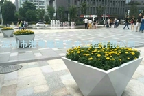 Professional Production Fiberglass Flower Pot GRP Flower Bowl Mall Flower Pot flower pot Flower Pot Outdoor GRP Flower Pot