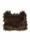 Brown Color In-Stock Kater Faux Long Fur 3D Ear Exaggerated Design Fur Hat
