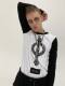 [Discount Clearance] In-Stock Skoot Idol Punk Top Knitted Stretch Long Sleeve T-Shirt