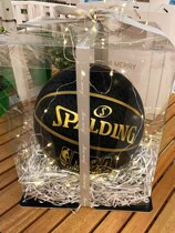 Basketball gift box packaging box transparent portable birthday gift box ins Wind empty box large net red creative