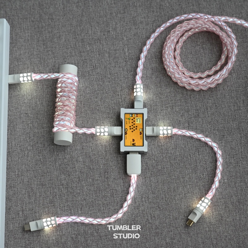 Hm Hub Aviation Plug Cable Full-Body Luminous Keyboard Cable Magnetic Axis 8K Aviation Plug Cable Cc Short Cable Hub Short Cable Hm Hub Aviation Plug Cable Full-Body Luminous Keyboard Cable Magnetic Axis 8K Aviation Plug Cable Cc Short Cable Hub Short Cable