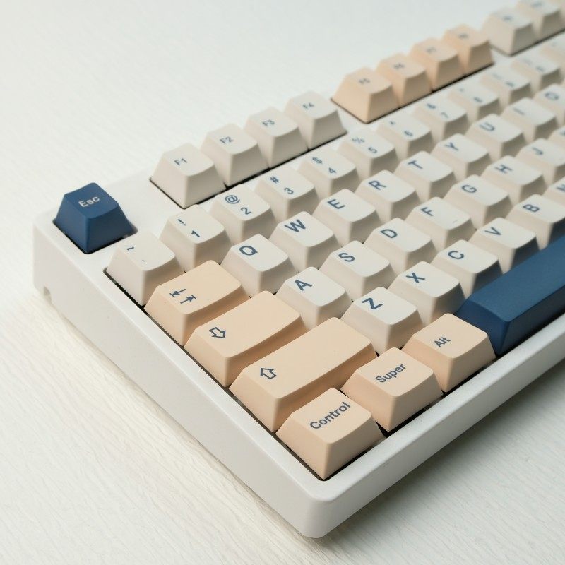 142 Keys/set GMK Birch Keycap PBT Dye Subbed Keycaps Cherry