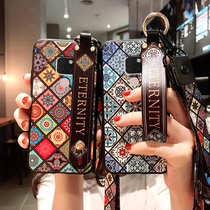 Huawei mate20 mobile phone case oblique-span lanyard meta20 silicone soft case mate20pro protective cover all-inclusive anti-fall mate20x summer ultra-thin mete20 twenty