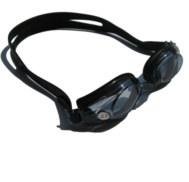 Kính bơi chống cận thị chân thực Ya Lijia Kính râm kính bơi 200 độ -800 độ trong nhà - Goggles kính bơi che mũi