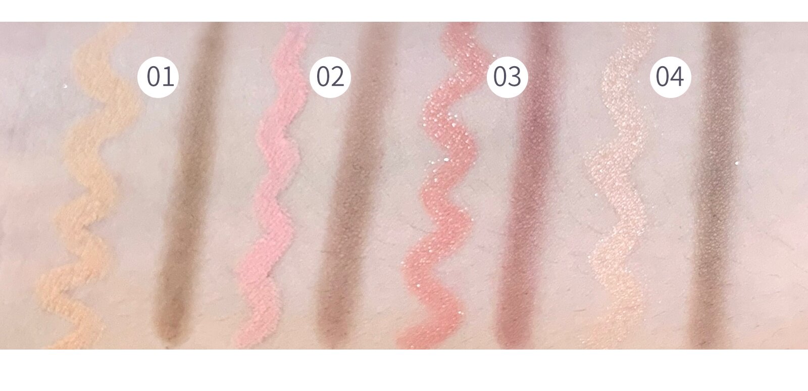 Лежа шелкопряда flortte花洛莉亚双头卧蚕阴影笔怦怦公主高光提亮眼线 线胶花落利亚