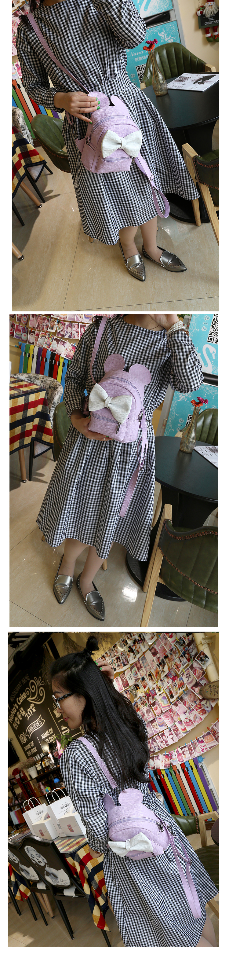Korea PUbackpack(black)NHSK0207-black