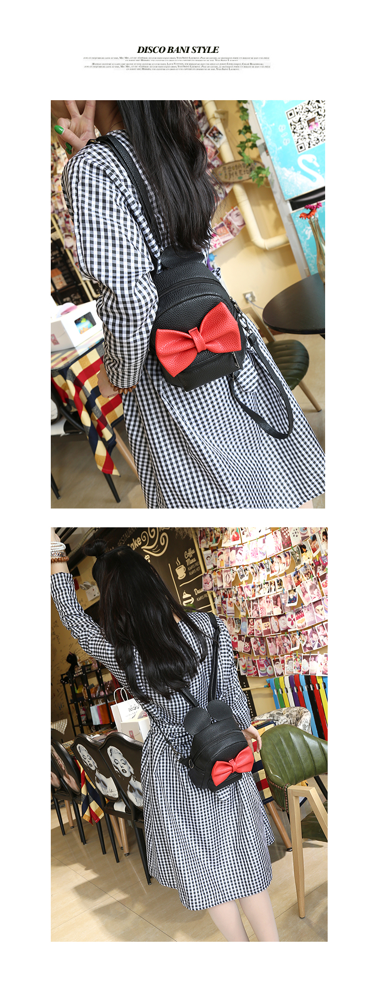 Korea PUbackpack(black)NHSK0207-black