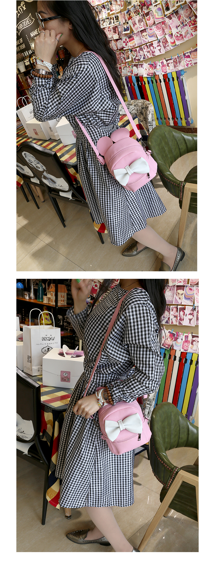 Korea PUbackpack(black)NHSK0207-black