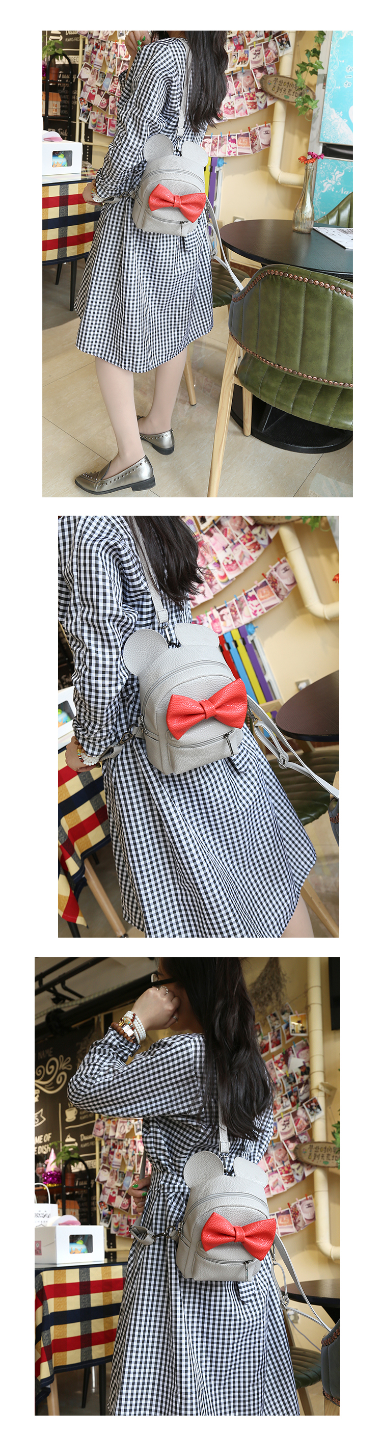 Korea PUbackpack(black)NHSK0207-black