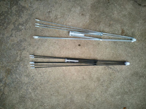 Bold fishing cage umbrella cage skeleton galvanized chrome plated 4 6K root 8K 10K hole fishing cage net repair shrimp net accessories