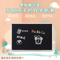 Qifu blackboard Household children hanging writing board Teaching and training creative rewritable graffiti painting Household small blackboard Message writing Kanban School chalk writing board Drawing board Message blackboard