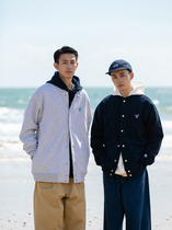 BENT IDEA Japanese Academy style solid color baseball uniform male spring and autumn couple loose casual American jacket jacket