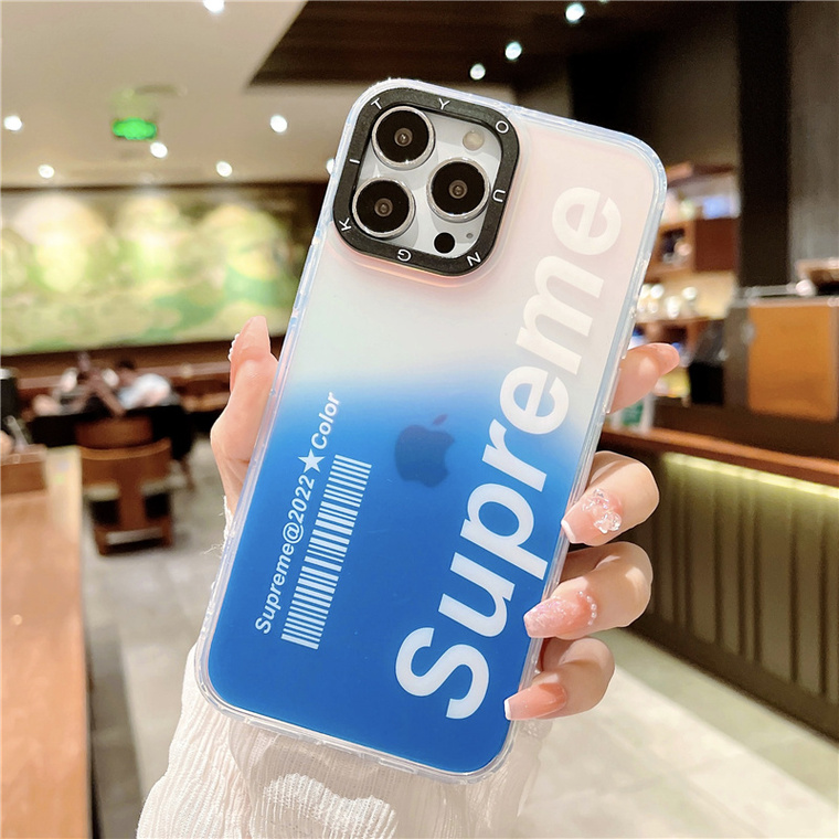 Supreme Gradient Color 14, 13, 12 iPhone Case