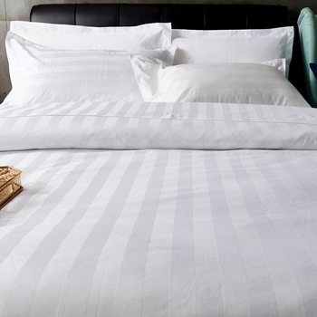 Hotel bedding white cotton sheets