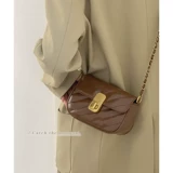 Небольшая сумка, сумка через плечо, модная цепь, сумка на одно плечо, коллекция 2023, на цепочке