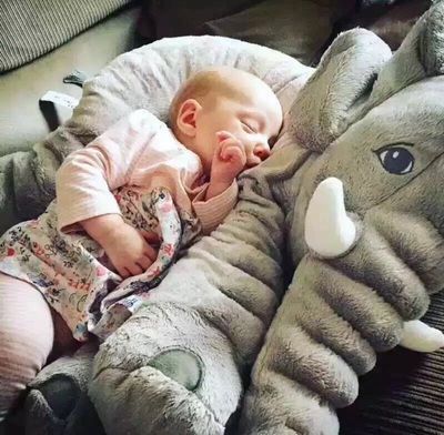Elephant Appeasement Cuddled Plush Toy Small Elephant Paparazzi Doll Baby Sleeping Cloth Doll Birthday Gift Girl
