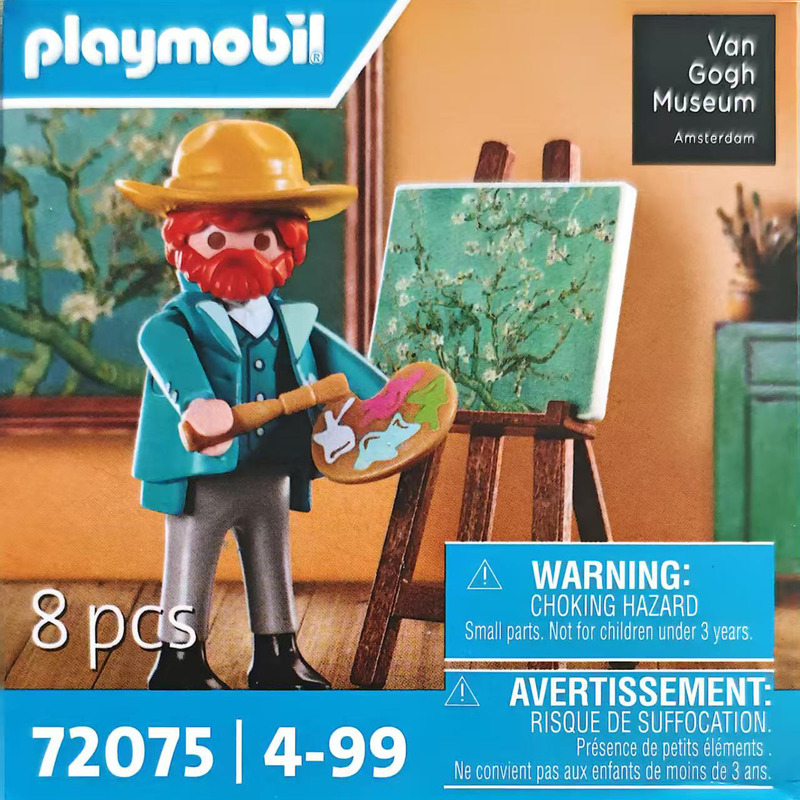 Playmobil Germany Playmobil World 70686 Van Gogh 72075 Apricot Blossom 9483 Dutch Couple 5067