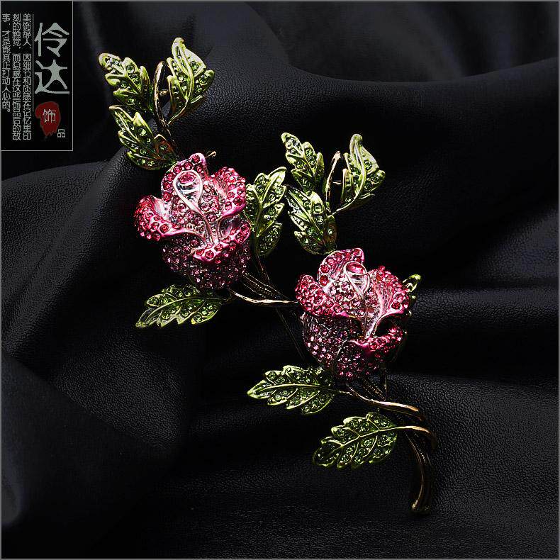 Broche femme LINGLADY en Zircon diamant - Ref 1174109 Image 16