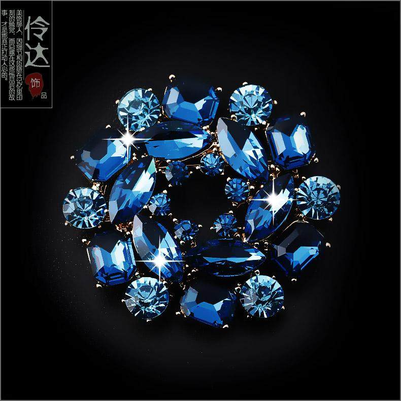 Broche femme LINGLADY en Zircon diamant - Ref 1185589 Image 11