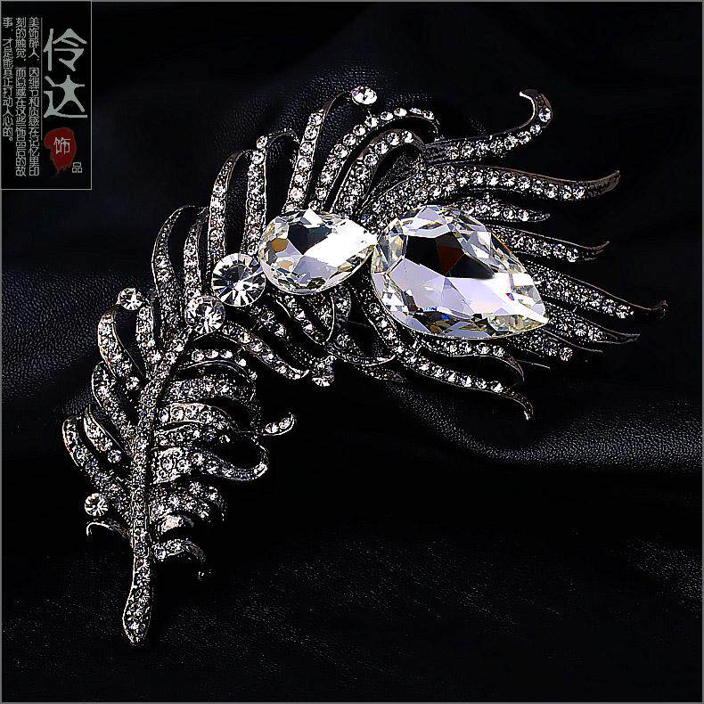 Broche femme LINGLADY en Zircon diamant - Ref 1173592 Image 15