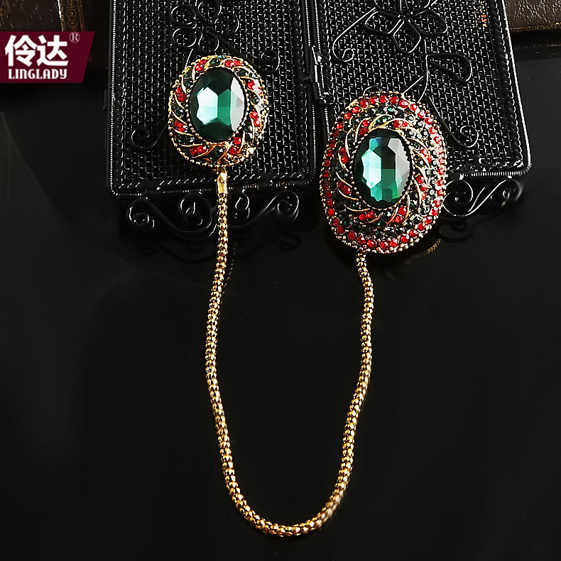 Broche femme LINGLADY en Zircon diamant - Ref 1176212 Image 9