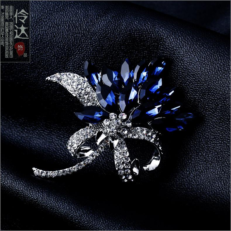 Broche femme LINGLADY en Zircon diamant - Ref 1170188 Image 23