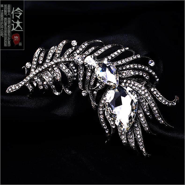 Broche femme LINGLADY en Zircon diamant - Ref 1173592 Image 14