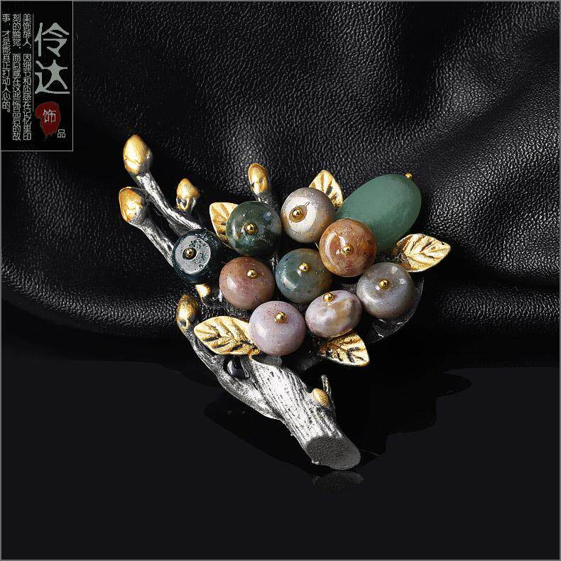 Broche femme LINGLADY en Zircon diamant - Ref 1174824 Image 11