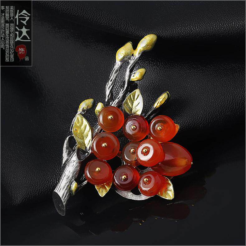 Broche femme LINGLADY en Zircon diamant - Ref 1174824 Image 9