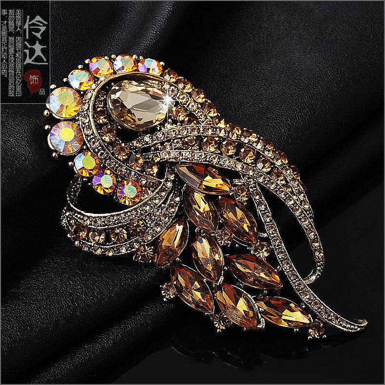 Broche femme LINGLADY en Zircon diamant - Ref 1174139 Image 11