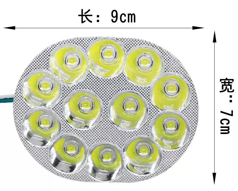 50 wát xe máy bulb siêu sáng chói sửa đổi xa và gần ánh sáng chú ý pin xe led lights đèn pha được xây dựng trong sửa đổi đèn led 6 tim