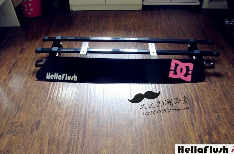 Giá đỡ hành lý phổ biến trên nóc xe không cần Rainbox HellaFlush Pure Black Retro Wind Sale baga mui xe oto
