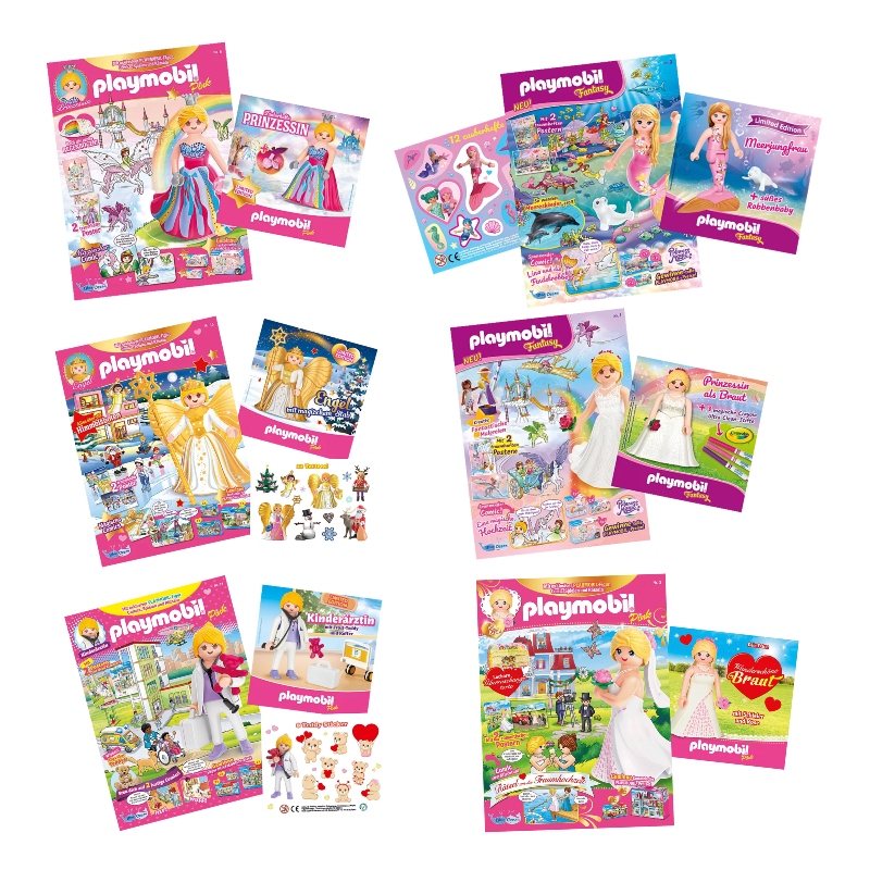 In-Stock Playmobil Official Website Exclusive Minifigure Magazine Version Girls Edition 80944 80952