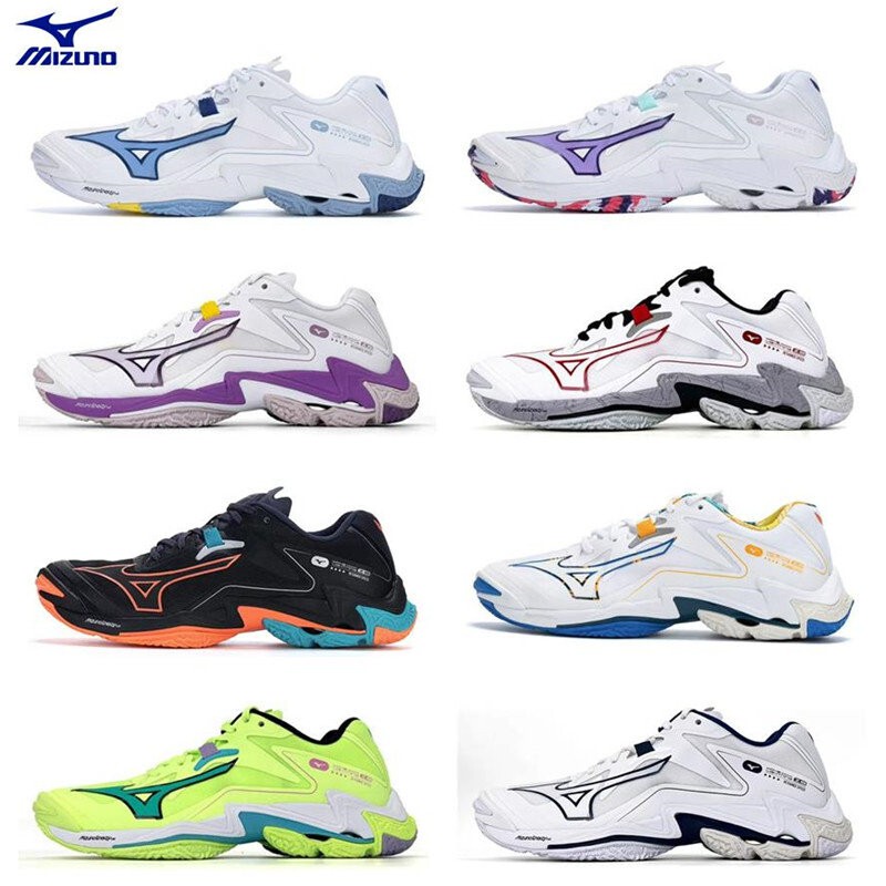 Mizuno Mizuno Men's and Women's Wave Lightning Z8 Cushioning, Rebound, Non-Slip and Wear-Resistant Professional Volleyball Shoes Mizuno Mizuno Men's and Women's Wave Lightning Z8 Cushioning, Rebound, Non-Slip and Wear-Resistant Professional Volleyball Shoes