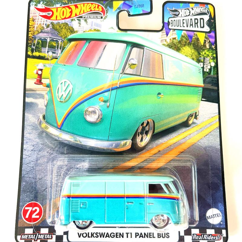 Hot Wheels Gjt68 Boulevard 15Blvd Collectible Car Model Honda Civic Volkswagen Bus